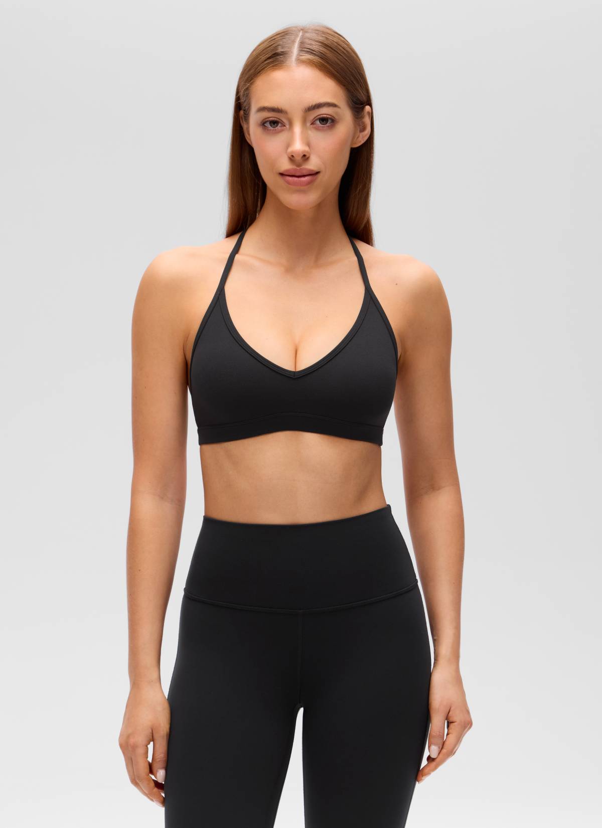 Yogasale Soft Double Lined T Back Sports Bra