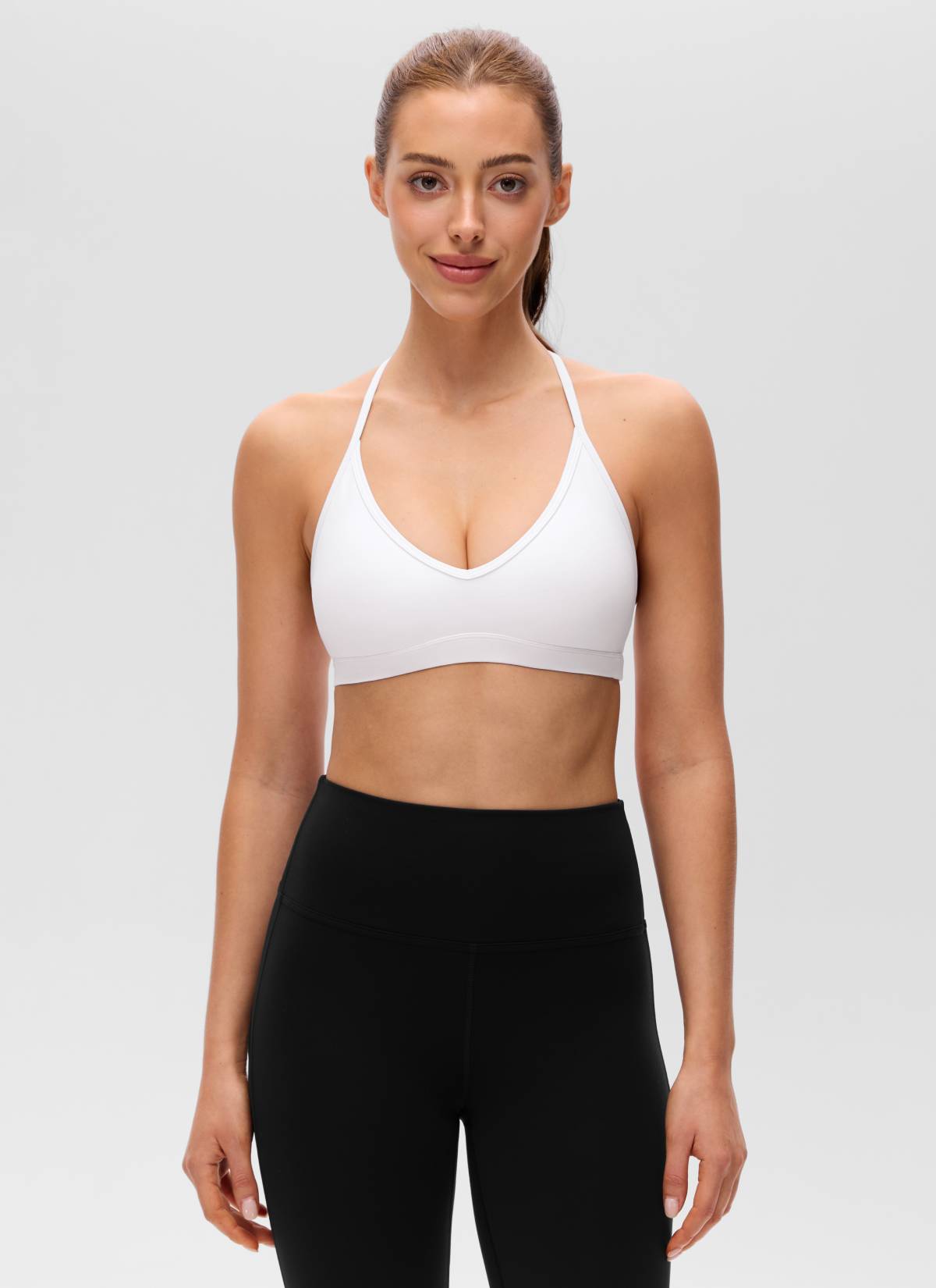 Yogasale Soft Double Lined T Back Sports Bra