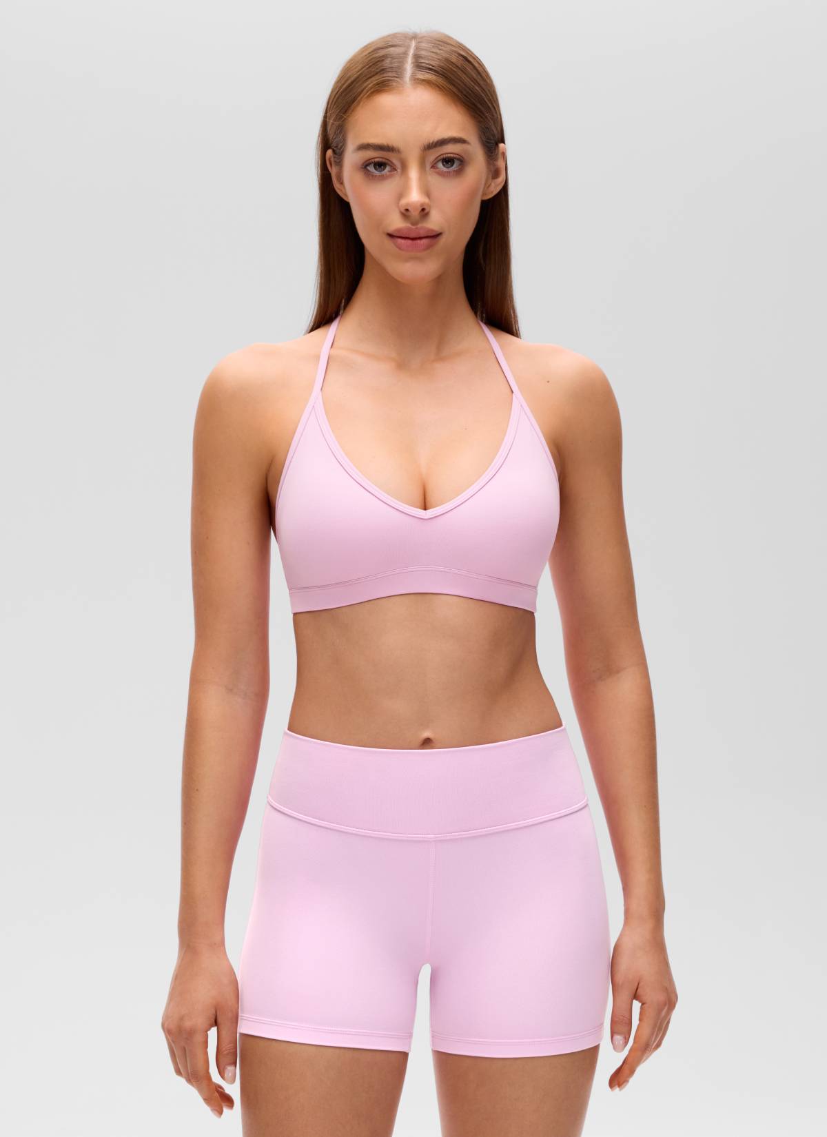 Yogasale Soft Double Lined T Back Sports Bra