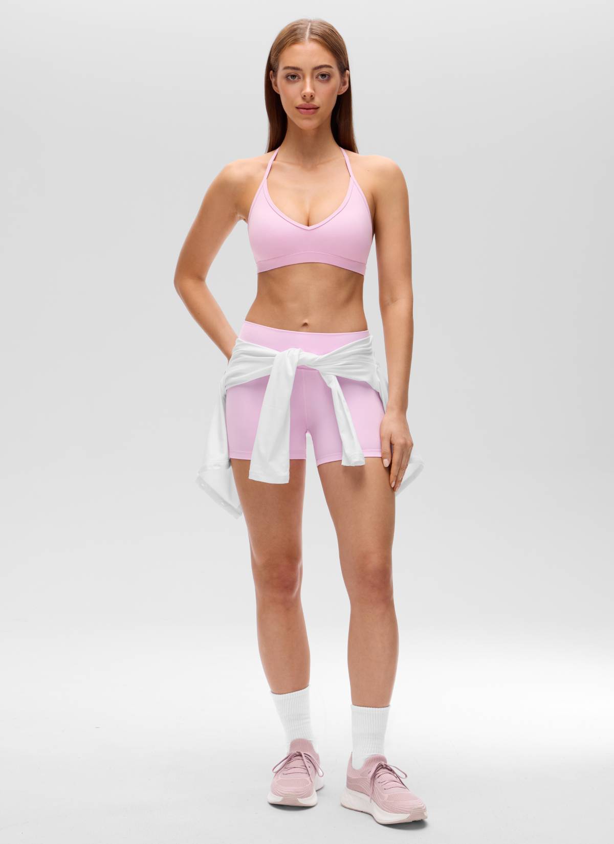 Yogasale Soft Double Lined T Back Sports Bra