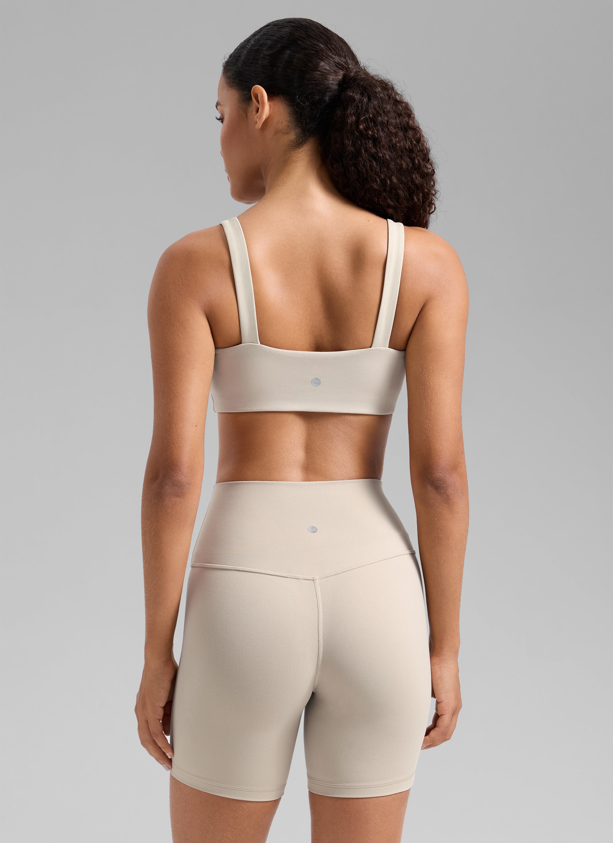 Yogasale® Square Neck Wide Strap Sports Bra