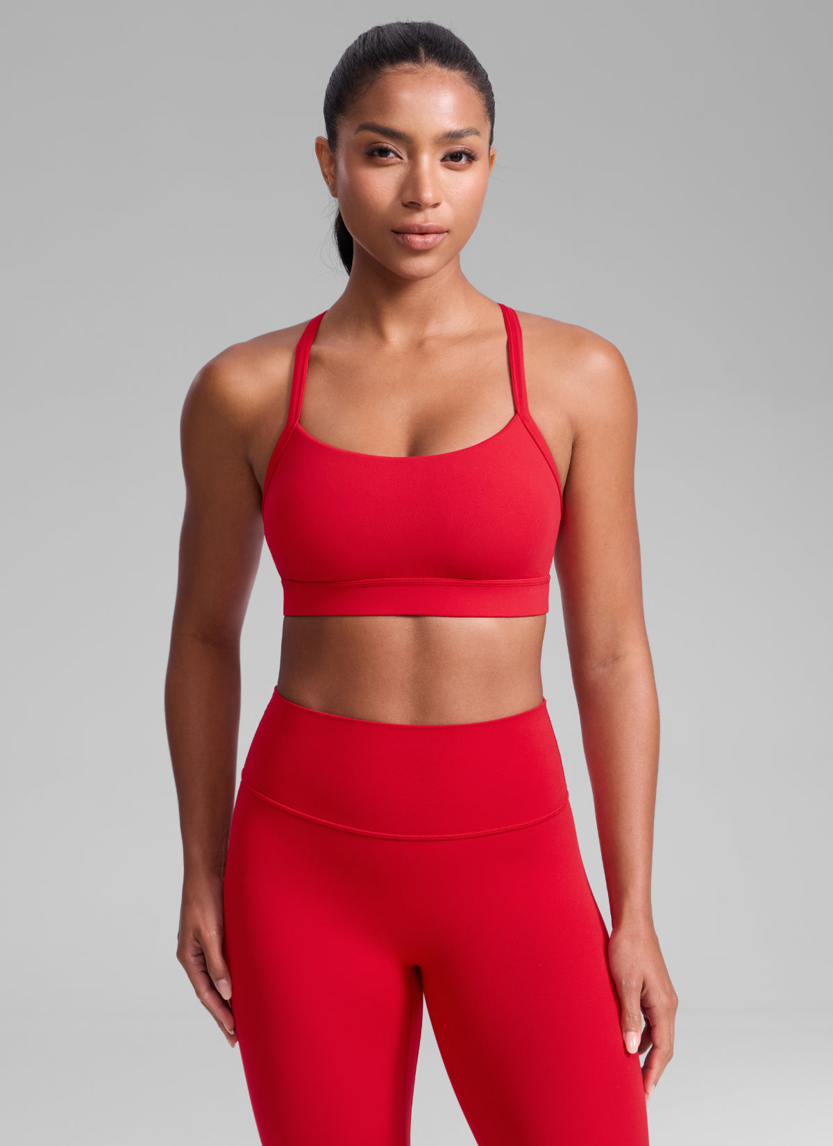 Yogasale® Cross Back Keyhole Sports Bra