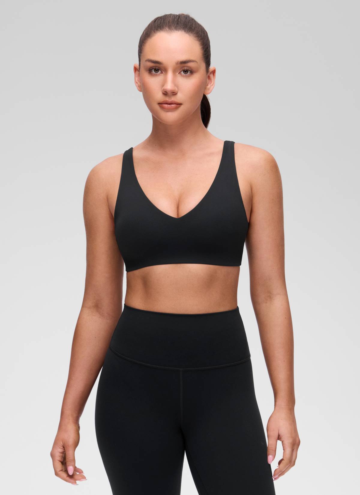 Yogasale V Neck U Back Sports Bra