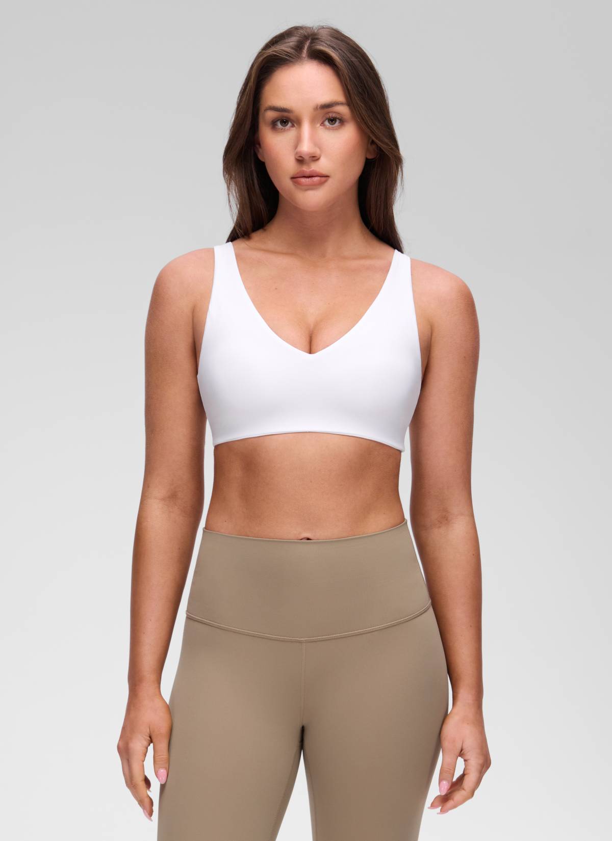 Yogasale V Neck U Back Sports Bra