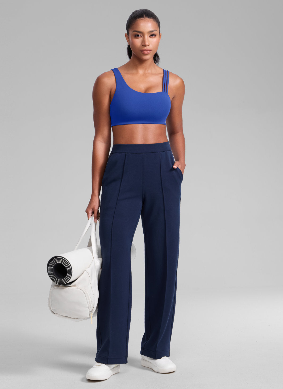 Yogasale® Asymmetric Straps Sports Bra