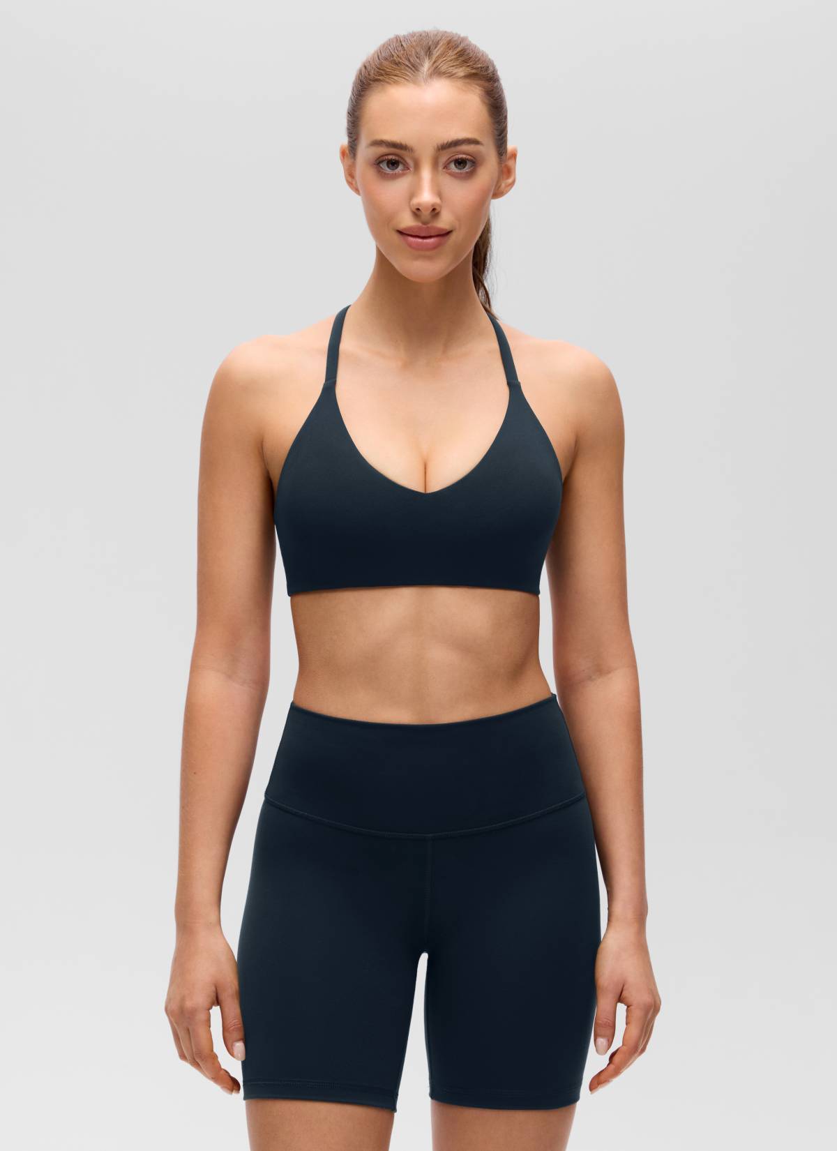 Yogasale Thin Straps Racerback Sports Bra