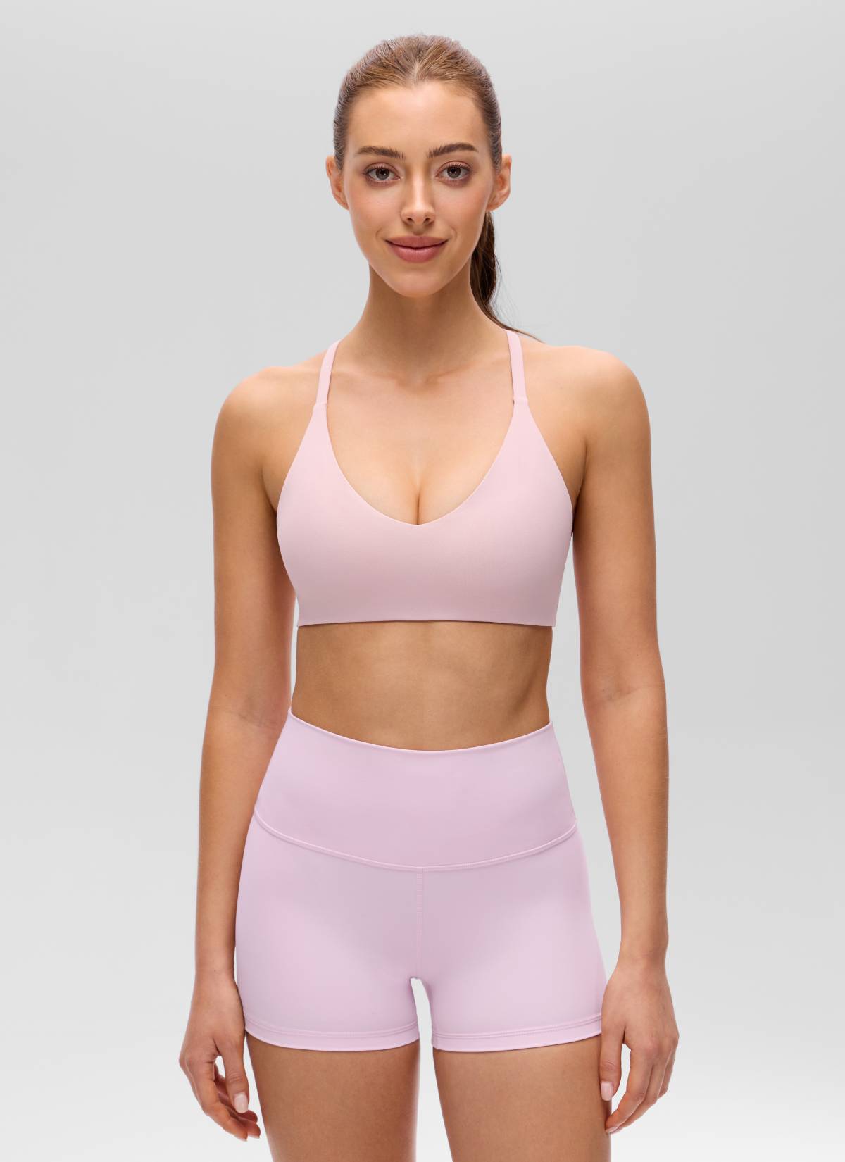 Yogasale Thin Straps Racerback Sports Bra